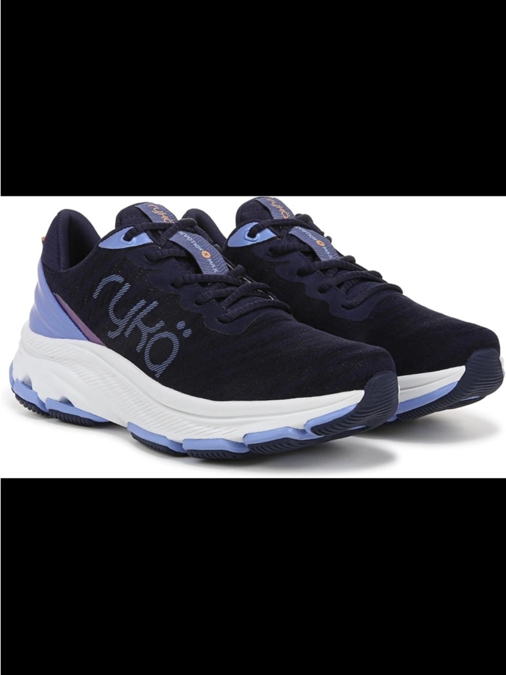 Ryka Women’s Walking Sneakers Devotion X Max Plus Academy Blue Size 8W
